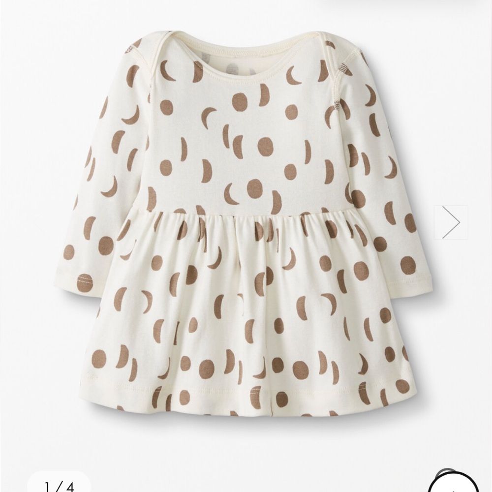 NWT Hanna Andersson Bodysuit Dress 12-18